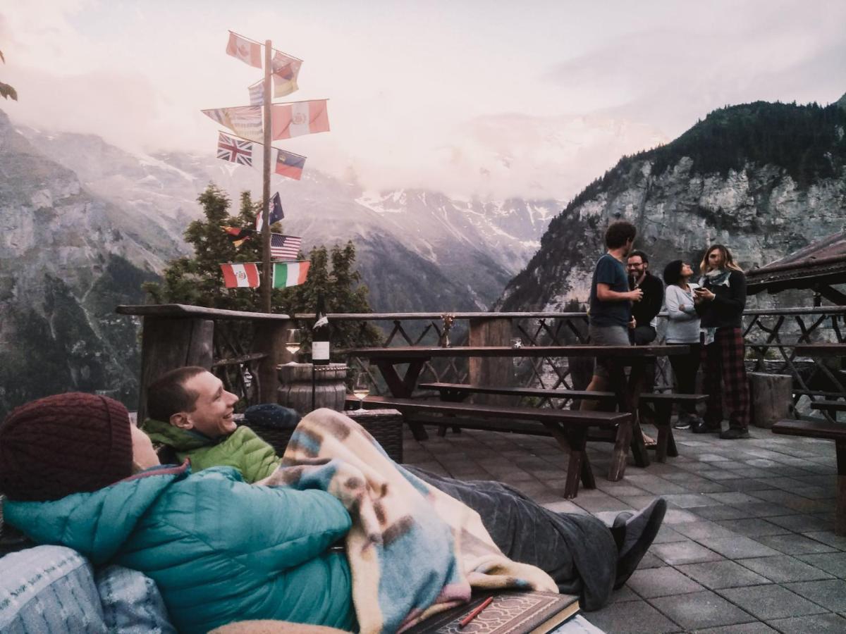 Mountain Hostel Гиммельвальд Экстерьер фото