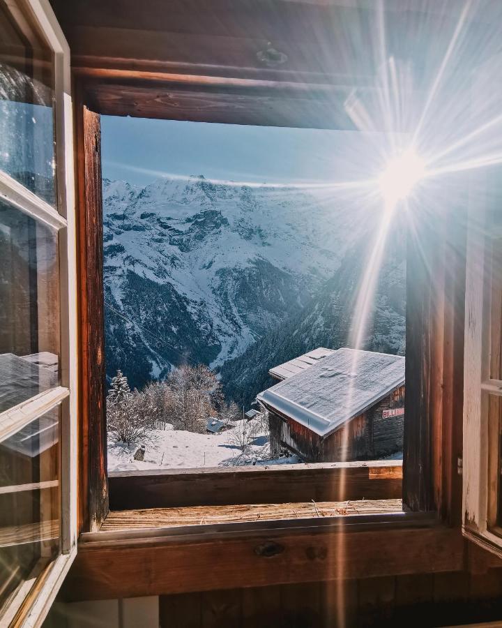 Mountain Hostel Гиммельвальд Экстерьер фото