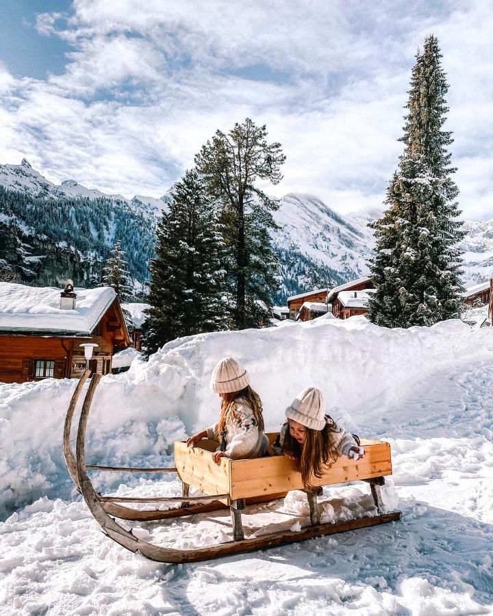 Mountain Hostel Гиммельвальд Экстерьер фото
