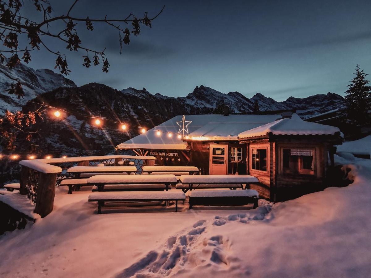 Mountain Hostel Гиммельвальд Экстерьер фото