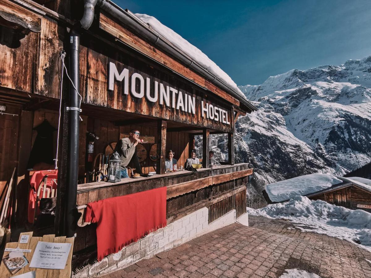 Mountain Hostel Гиммельвальд Экстерьер фото