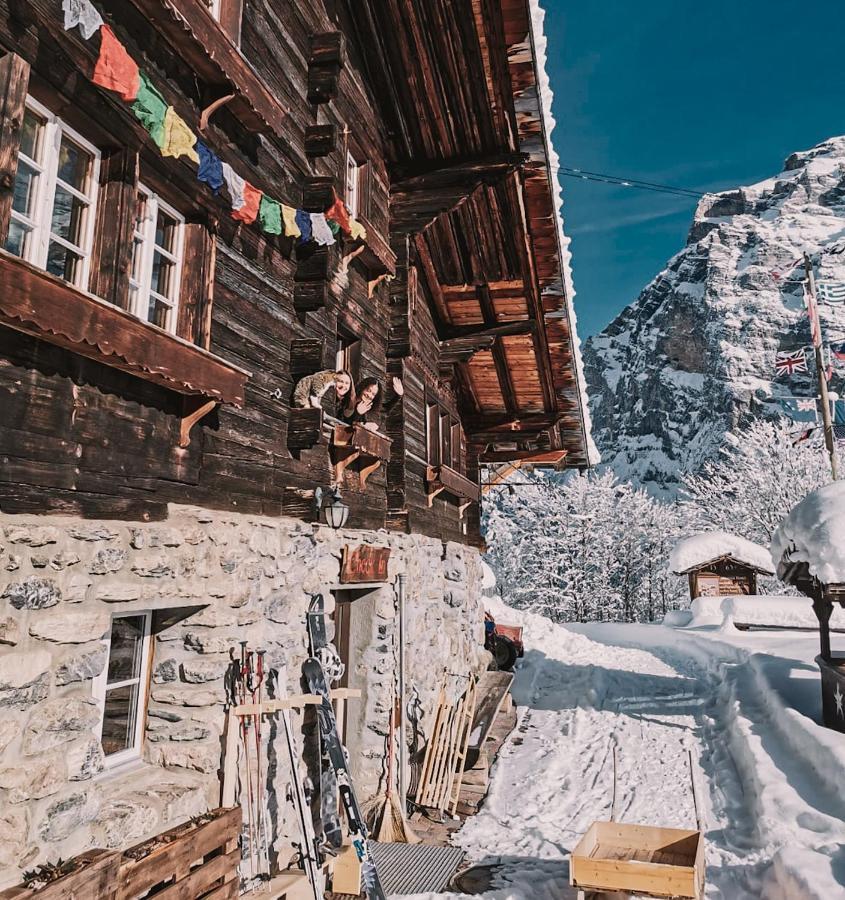 Mountain Hostel Гиммельвальд Экстерьер фото