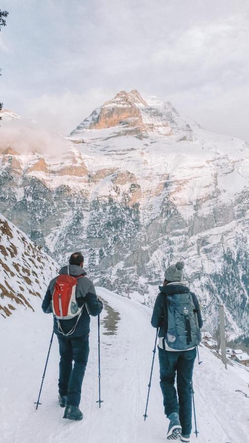 Mountain Hostel Гиммельвальд Экстерьер фото
