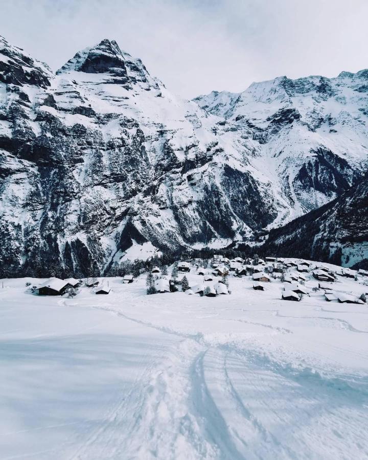Mountain Hostel Гиммельвальд Экстерьер фото
