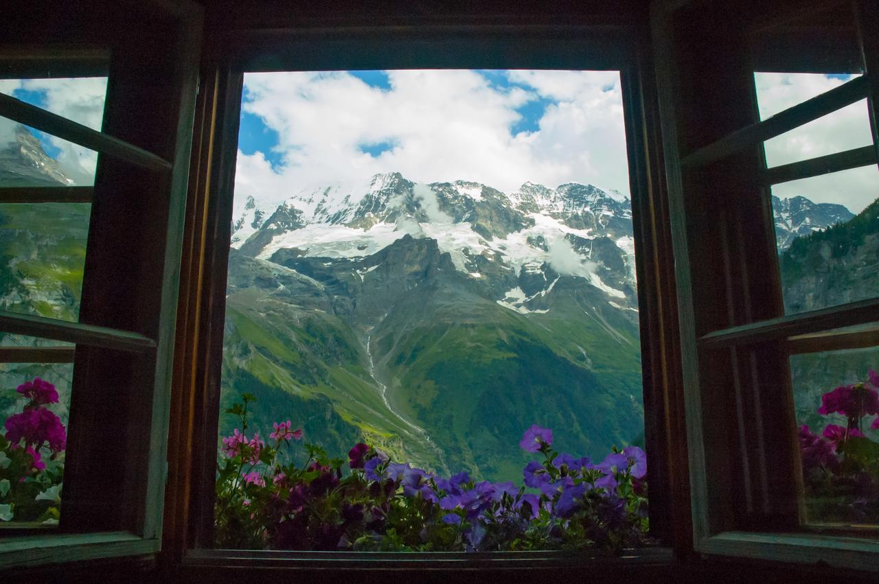 Mountain Hostel Гиммельвальд Экстерьер фото